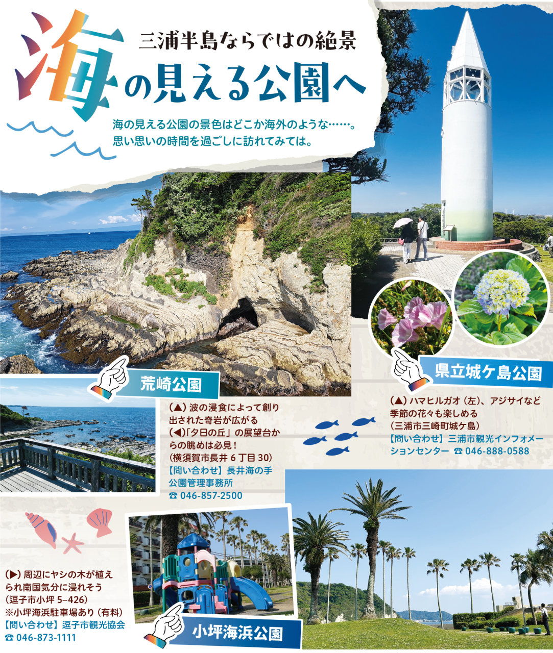 三浦半島ならではの絶景！海の見える公園へ（2026年6月5日号横須賀・三浦・湘南版）