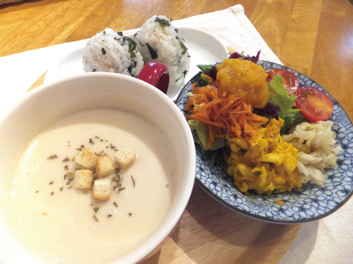 メインは横浜野菜!のポタージュスープ店